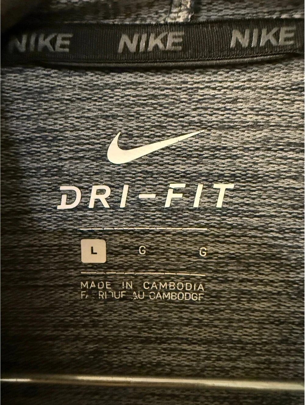 Nike Dri-FIT Women’s L Teal Cowl Neck Hoodie Pullover Athletic Sweatshirt